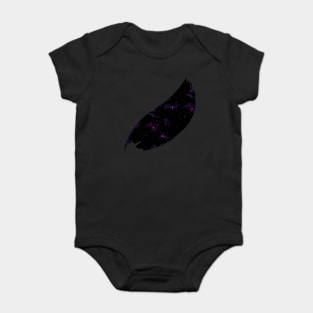 Space, universe, galaxy print. Baby Bodysuit